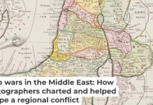 A lot has changed since the publication of this 1750 map of Palestine. Ken Welsh/Design Pics/Universal Images Group via Getty Image
